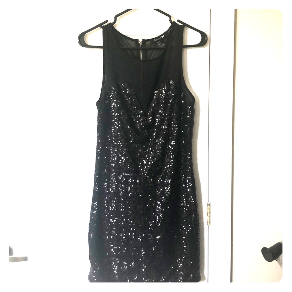 Forever 21 paillette dress